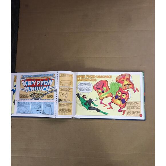 DC Super Heroes Super Healthy Cookbook Publisher Misprint Anomaly Vintage Gift - Picture 10 of 13